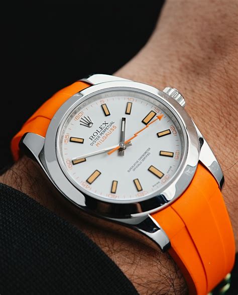 milgauss rubber strap